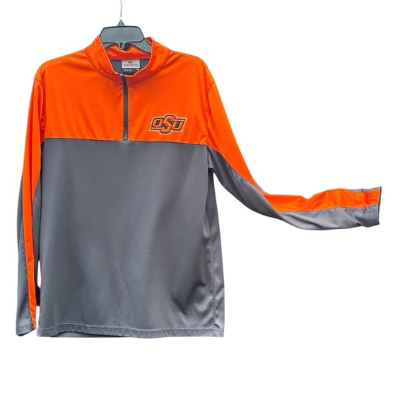 Colosseum Oklahoma State University Women's 1/4 zip athletic pullover size M - Picture 1 of 10